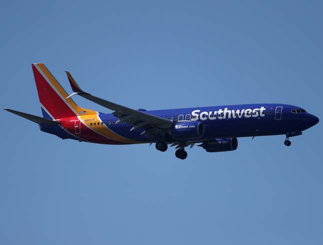 Image for article titled In-Flight Announcement Thanks Passengers For Choosing To Destroy Planet With Southwest