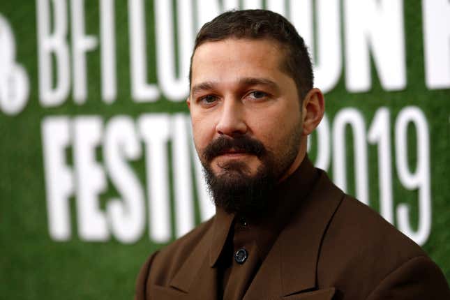 Image for article titled Alleged Abuser Shia LaBeouf Is Taking A Break From Acting