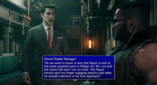Image for article titled Shinra Electric Power Company Decides To Tweet Through It
