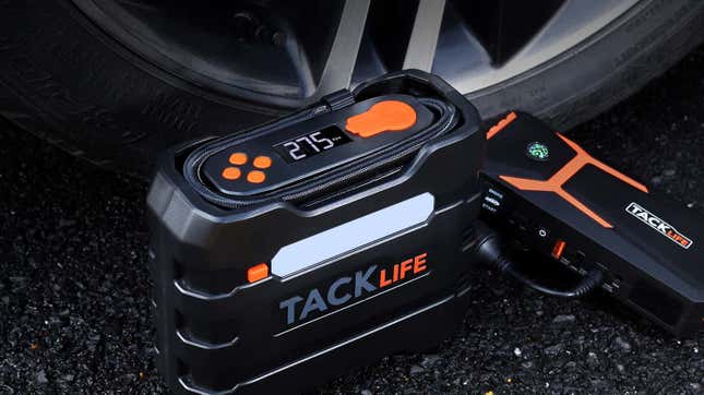 TACKLIFE Digital Tire Inflator | $20 | Amazon | Promo code PSRXF8NF