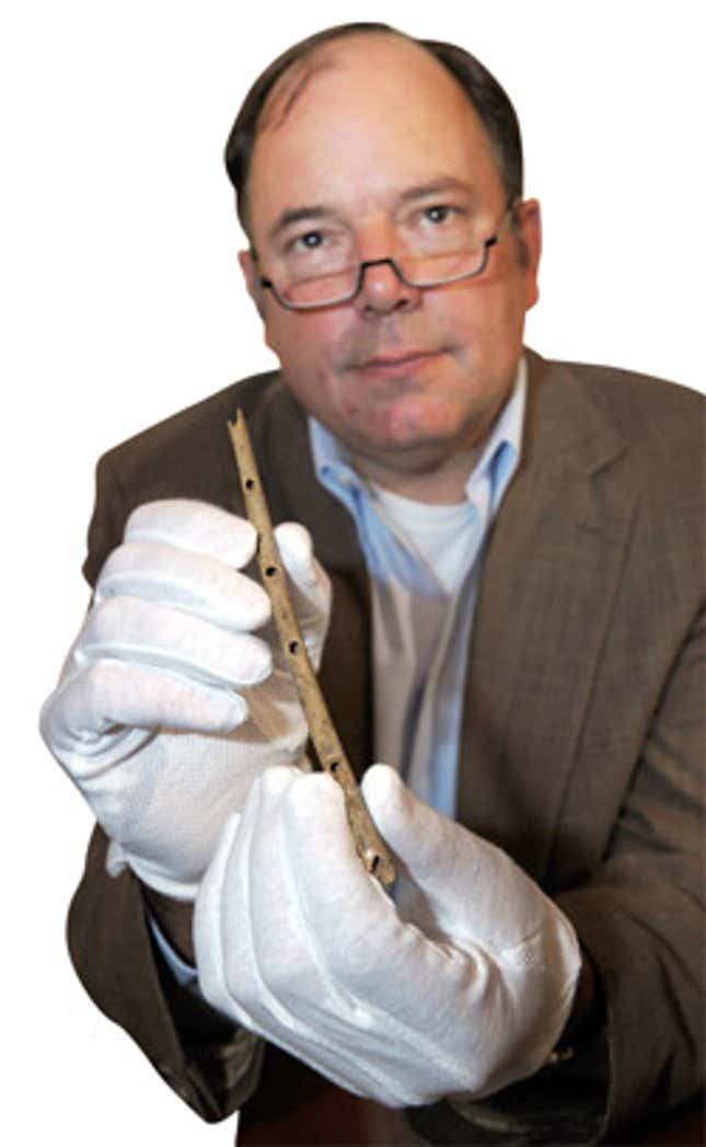 Image for article titled World's Oldest Musical Instrument Discovered