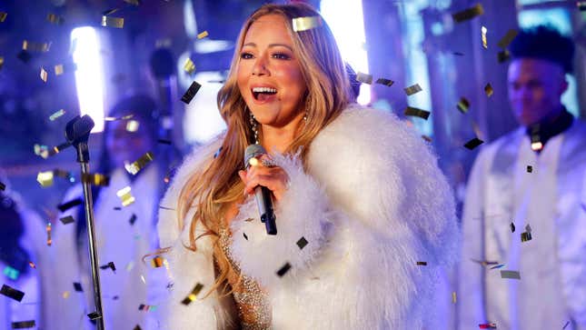 Image for article titled Joy to the World, Mariah Carey Hits No. 1 With &#39;All I Want for Christmas Is You&#39;
