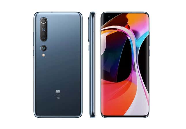 Imagen para el artículo titulado El nuevo Xiaomi Mi 10 ya está aquí, y tiene una cámara de 108 MP y pantalla de casi 7 pulgadas
