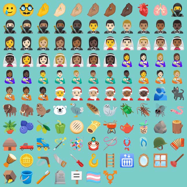 Imagen para el artículo titulado Estos son los 117 emojis que llegan a tu teléfono con Android 11