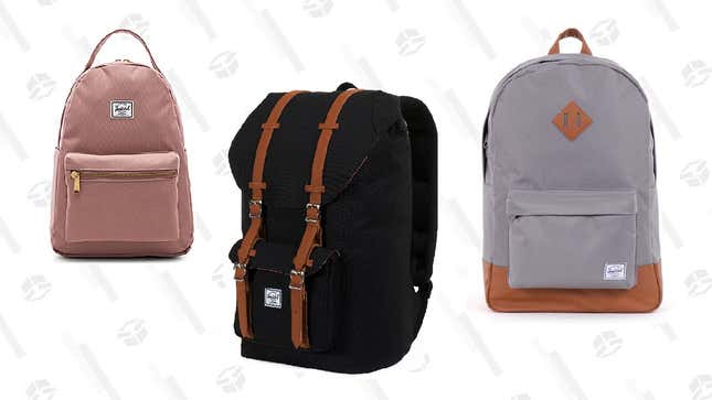 Up to 45% off Herschel Backpacks | Amazon Gold Box