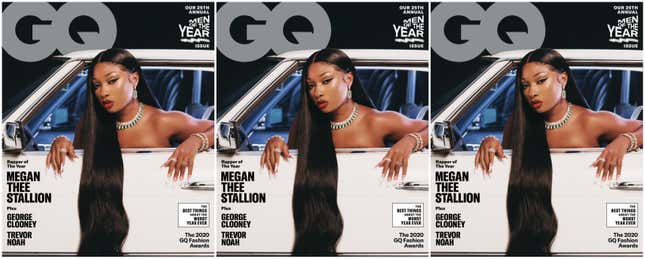 Image for article titled &#39;I Want Black Women to Be Louder&#39; Says Megan Thee Stallion on the Cover of GQ&#39;s Men of the Year Issue
