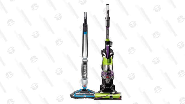 Bissell Upright Vacuum Cleaner | $170 | Amazon
Bissell Hard Floor Mop Cleaner | $100 | Amazon