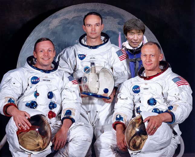 Phurba Dorje carried food, water, and communications equipment for the Apollo 11 astronauts.