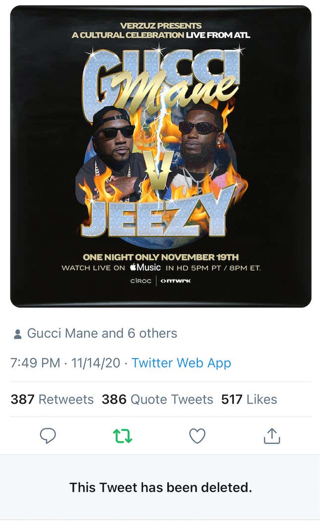 Gucci Mane And Jeezy Confirmed For Verzuz 