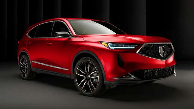 Image for article titled The Acura MDX Type S Will Be A Very Red 355-HP AWD Power Wagon