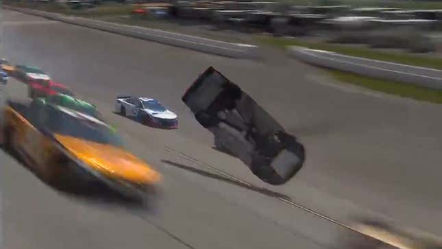 So this happened to Joey Logano today.