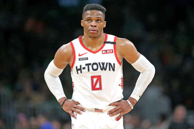 Russell Westbrook is latest NBA star to contract COVID-19, news he announced on social media.