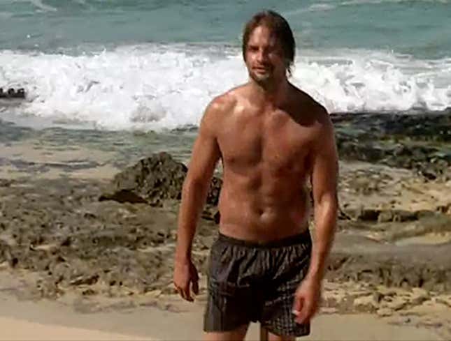 Image for article titled Dripping-Wet Josh Holloway Enters Local Restaurant