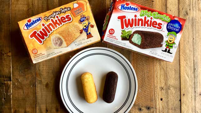 Image for article titled Twinkies change with the seasons, and we try to keep up