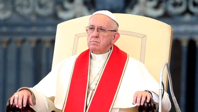 Image for article titled Pope Francis On Vatican Abuse Scandal: ‘Just Tell Me Whose Feet To Wash’
