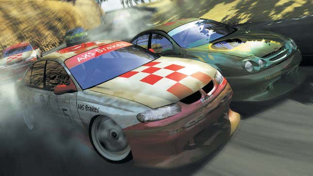 Image for article titled The Most Shameless False Advertising You&#39;ll Ever See Was The Art On &#39;90s Racing Game Boxes