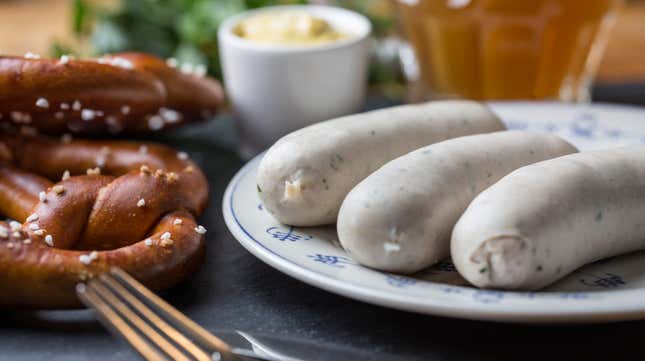 Weisswurst is the best sausage you’re not grilling