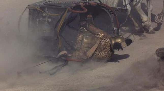 Imagen para el artículo titulado 20 años de Gladiator: la "casi" mutilación Russell Crowe y otras curiosidades de un rodaje caótico