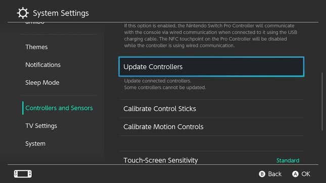 Imagen para el artículo titulado Cómo actualizar los mandos Joy-Con cuando actualizas tu Nintendo Switch