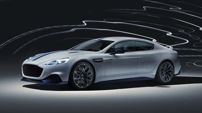 The 2020 Aston Martin Rapide E All-Electric Sedan Is Here with 600 HP