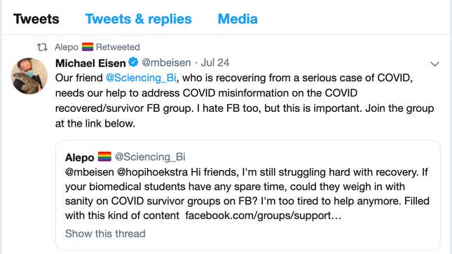One of the few verifiable archived images of sciencing_bi’s Twitter presence left.