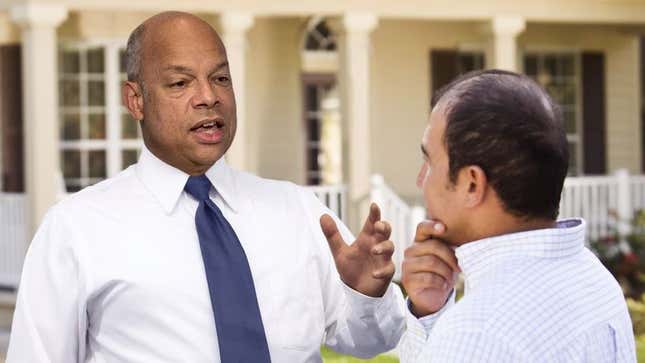 Image for article titled Vacationing Secretary Of Homeland Security Asks Neighbor To Keep Eye On Nation Over Weekend