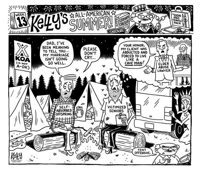 Image for article titled (Camp)Grounds For Divorce