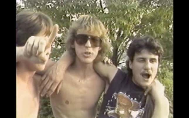 Image for article titled The Deranged True Story Of Heavy Metal Parking Lot, The Citizen Kane Of Wasted Teenage Metalness