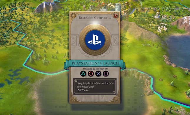 Image for article titled Civilization VI On PS4 And Xbox One Works, It&#39;s Fine