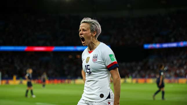 Image for article titled Relax, It&#39;s Okay That Megan Rapinoe Isn&#39;t Starting Against England