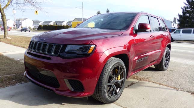 Image for article titled That Time Our $101,315 Jeep Grand Cherokee Trackhawk Got Stolen