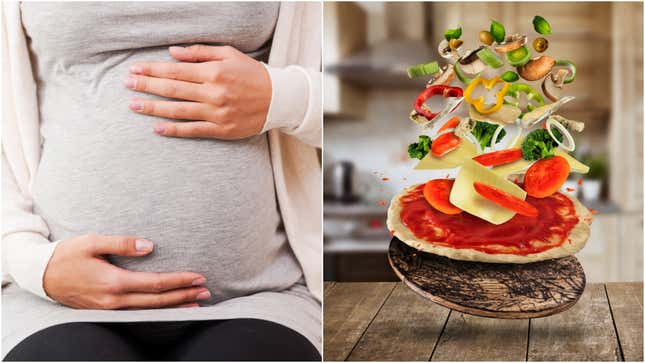 Image for article titled Restaurant says its pizza helps pregnant women go into labor