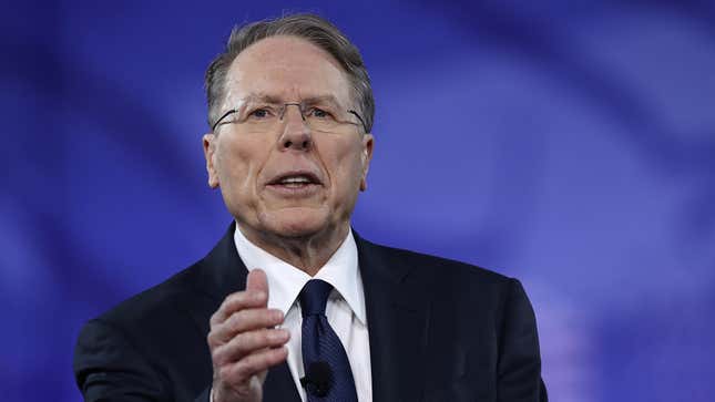 Image for article titled NRA Warns Banning Assault Weapons Would Infringe On Americans’ Constitutional Right To Make Them All Pay