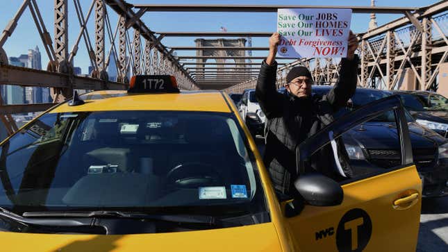 Image for article titled A Simple Guide To How NYC Is Screwing Up Giving Debt Forgiveness To Taxi Drivers