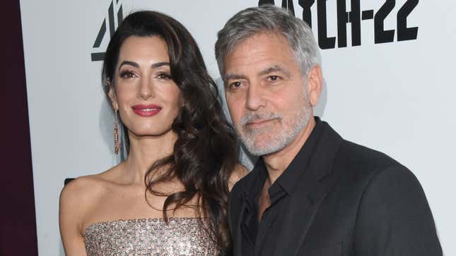 Image for article titled George Clooney&#39;s Twin Toddlers Speak Fluent Italian, Unlike Their Parents, and I Welcome Our New Overlords