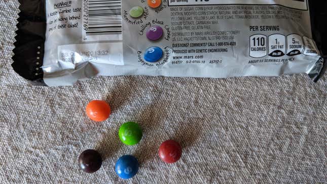 Image for article titled Zombie Skittles suspiciously good at mimicking the taste of rotting flesh