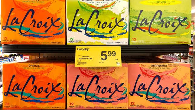 Image for article titled Former LaCroix employee sues company over being fired for BPA claims