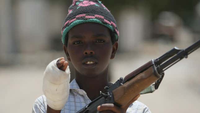 Image for article titled 8 INSANELY CUTE Child Soldiers