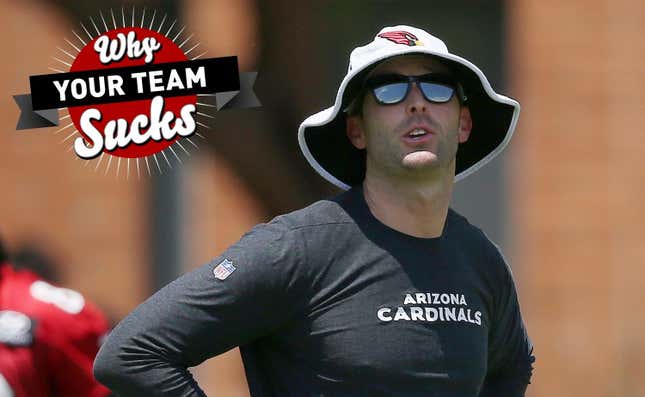Image for article titled Why Your Team Sucks 2019: Arizona Cardinals