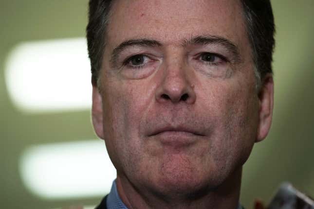 Image for article titled James Comey Called Donald Trump a ‘Chronic Liar’ on National TV and Y’all’s Little ‘President’ Is Pissed