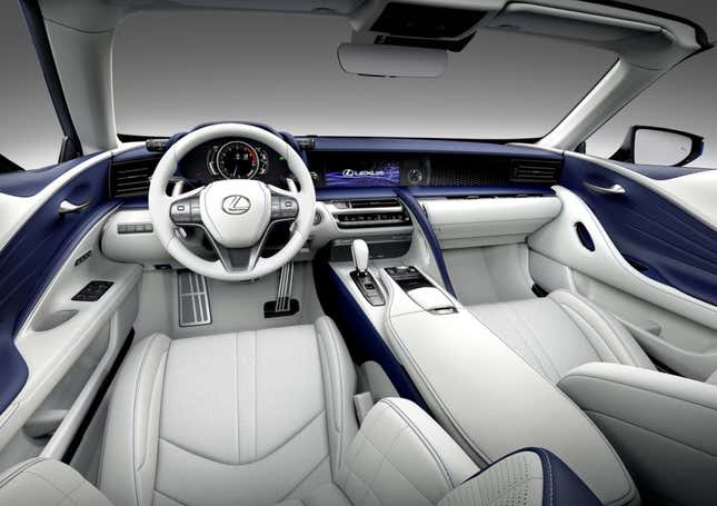Image for article titled The 2021 Lexus LC500 Convertible Loses Its Roof And Becomes The Best Lexus Still No One Will Buy