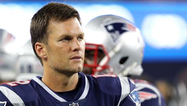 Image for article titled ‘The Onion’ Looks Back On Tom Brady’s Career As The New England Patriots All-Time Greatest Kisser