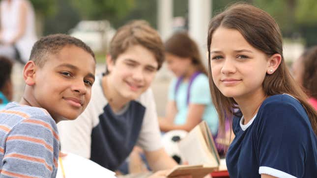 Image for article titled Students Excited After Teacher Announces Class Being Held Outside While Police Investigate Shooting