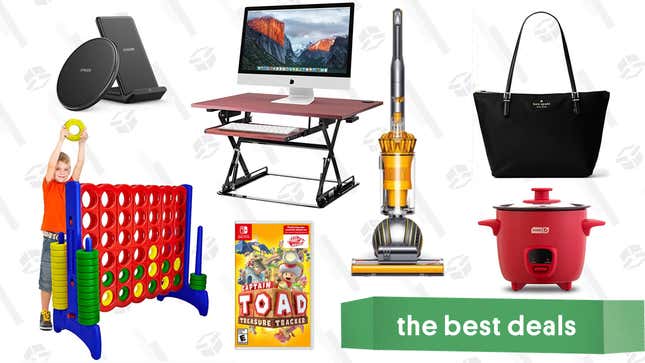 Image for article titled Wednesday&#39;s Best Deals: Dyson Ball Vacuum, Giant Outdoor Games, Anker Charging Gear, and More