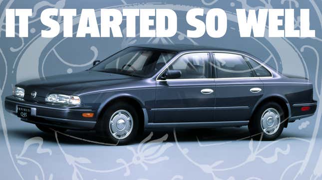 Image for article titled It&#39;s Infiniti&#39;s 30th Anniversary So Let&#39;s Remember When It Had A Vision