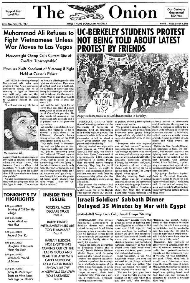 Image for article titled June 10, 1967