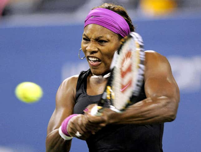Image for article titled Frustrated Serena Williams Snaps Dildo In Half Inside Herself