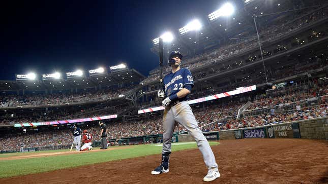 MLB - Christian Yelich on his path to MVP, in ESPN's Body Issue:   (photo via ESPN)