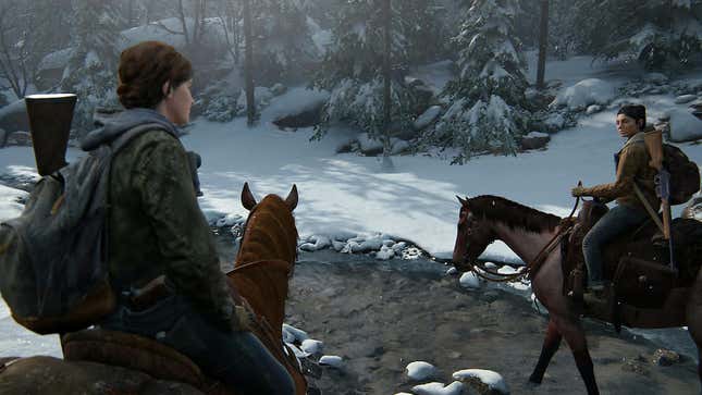 Image for article titled Riding Horses In The Last Of Us 2 Feels Great, Here&#39;s Why