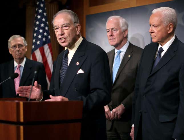 Image for article titled More Elderly Americans Keeping Active By Maintaining Control Of Senate